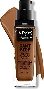 NYX Can't Stop Won't Stop Foundation warm mahogany, 30ml