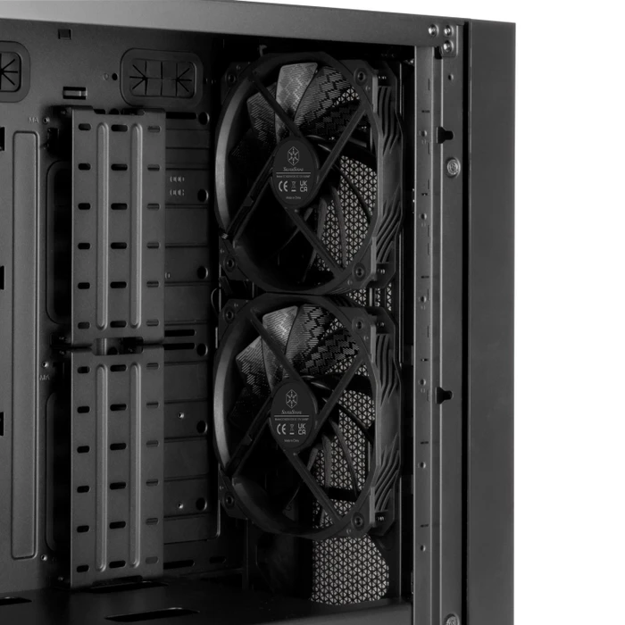 SilverStone Seta H1, schwarz, Glasfenster
