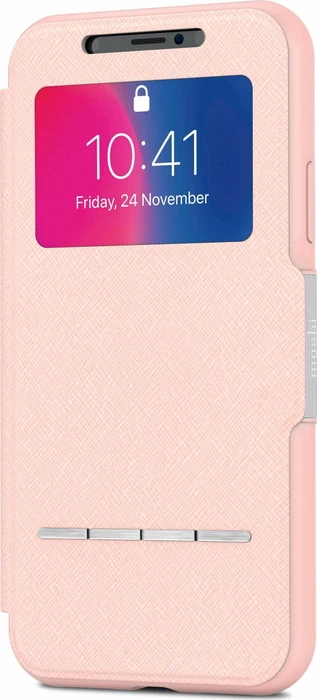 Moshi Sensecover für Apple iPhone X/XS pink