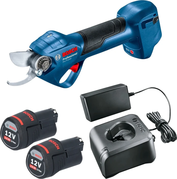 Bosch Professional Pro Pruner Akku-Astschere inkl. 2 Akkus 3.0Ah