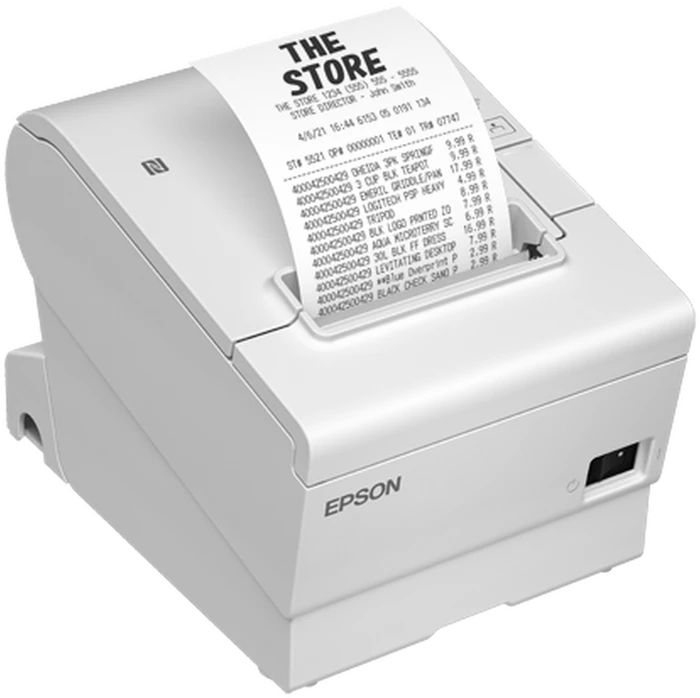 Epson TM-T88VII weiß, USB-Powered, Thermodirekt