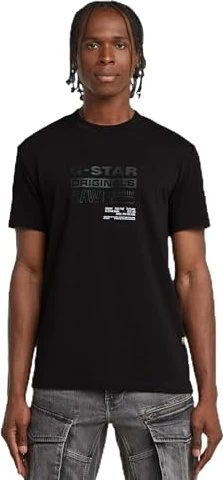 G-Star Originals T-Shirt kurzarm schwarz (Herren)