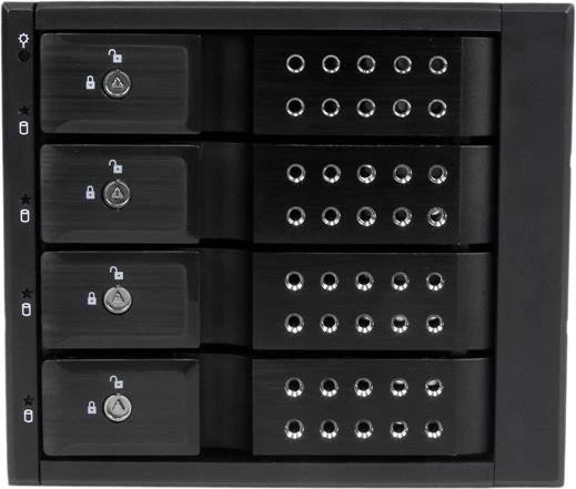 StarTech HSB4SATSASBA 3x 5.25" Wechselrahmen auf 4x 3.5" SAS
