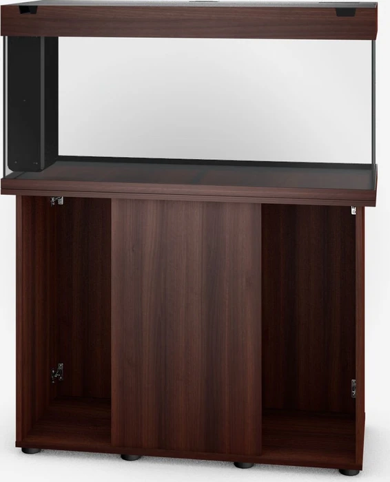 Juwel Rio 180 LED Aquarium-Set mit Unterschrank, dunkles Holz/dunkles Holz, 180l