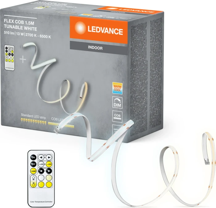 Osram Ledvance Indoor Flex COB TW + RC LED-Streifen 13W 1.5m