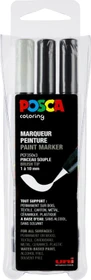 Uni-Ball POSCA PCF-350 Acrylmarker sortiert, 3er-Set