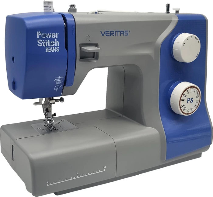 Veritas Power Stitch Jeans Nähmaschine blau/grau