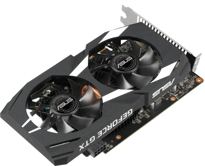 ASUS Dual GeForce GTX 1650 OC P, DUAL-GTX1650-O4GD6-P, 4GB GDDR6, DVI, HDMI, DP