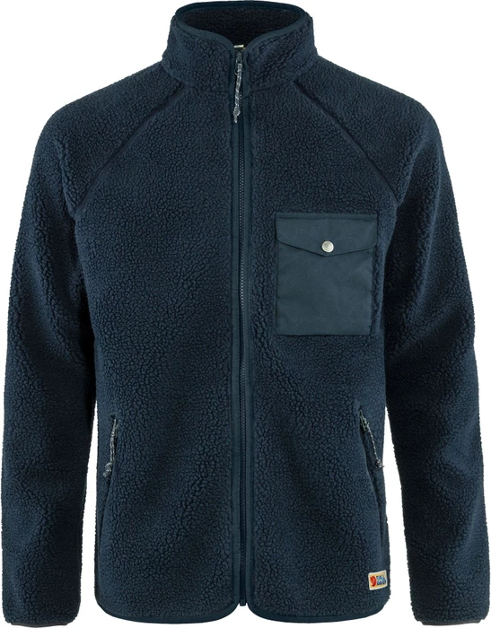 Fjällräven Vardag Pile Fleece Jacke navy (Herren)