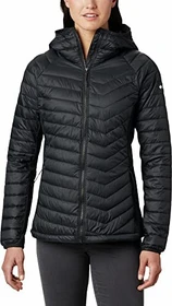 Columbia Powder Lite Hybrid Hooded Jacke schwarz (Damen)