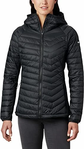 Columbia Powder Lite Hybrid Hooded Jacke schwarz (Damen)