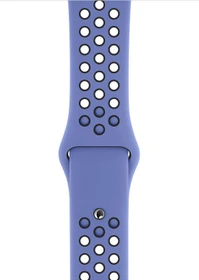 Apple Nike Sportarmband S/M und M/L für Apple Watch 44mm Royal Pulse/schwarz