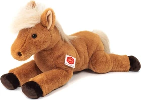 Teddy Hermann Pferd liegend 48cm