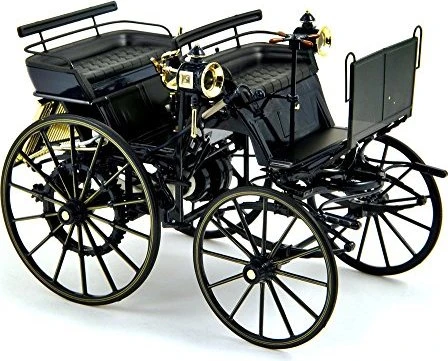 Norev Daimler Motorkutsche 1886 dunkelblau