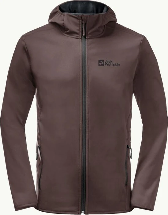 Jack Wolfskin Bornberg Hoody Funktionsjacke red earth (Herren)