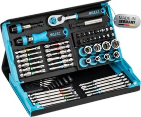 Hazet 2200SC-32 SmartCase Bitset/Steckschlüsselsatz inkl. Werkzeugbox, 59-tlg.