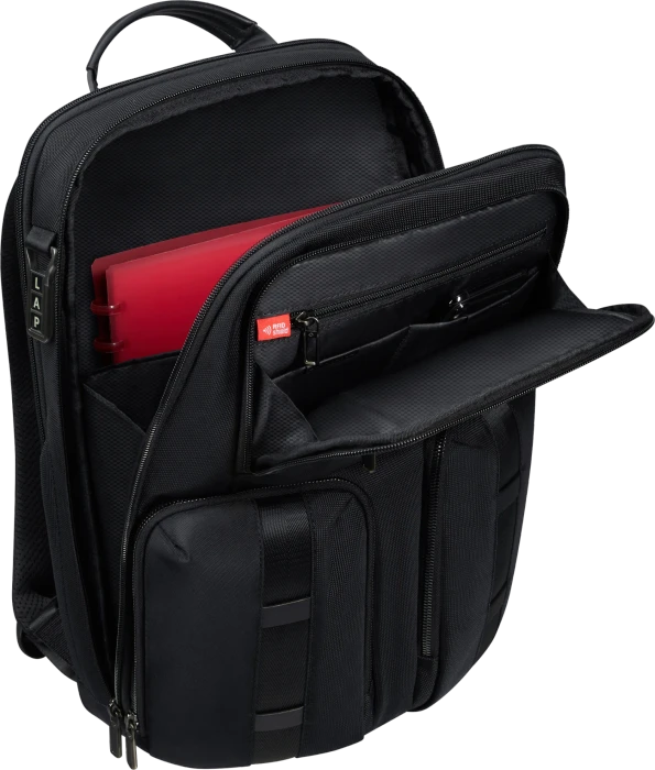 Samsonite Urban-Eye, Rucksack, 15.6", mit 2 Taschen, schwarz