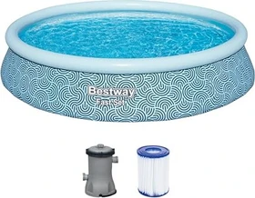 Bestway Fast Set Quick-Up Pool Set rund 396x84cm