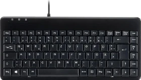 Perixx Periboard-409P, schwarz, PS/2, DE (Periboard-409 P DE)