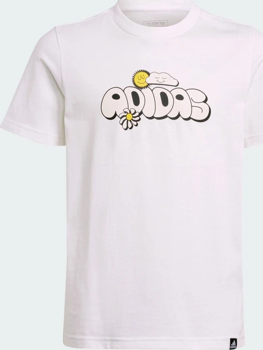 adidas Graphic T-Shirt kurzarm weiß (Junior)
