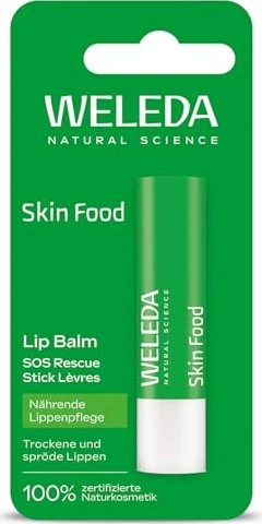 Weleda Skin Food SOS Rescue Lip Balm, 4.8g