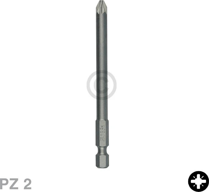 Wiha Professional 7042 Z Pozidriv Bit 1/4", PZ2x90mm, 1 Stück