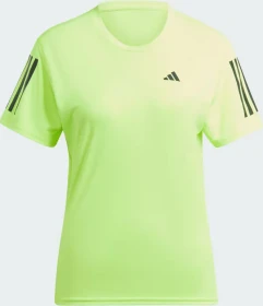 adidas Own The Run Laufshirt kurzarm lucid lemon/black (Damen)