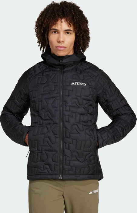 adidas Terrex Xperior PrimaLoft Loose Fill Hooded Isolation Funktionsjacke schwarz (Herren)