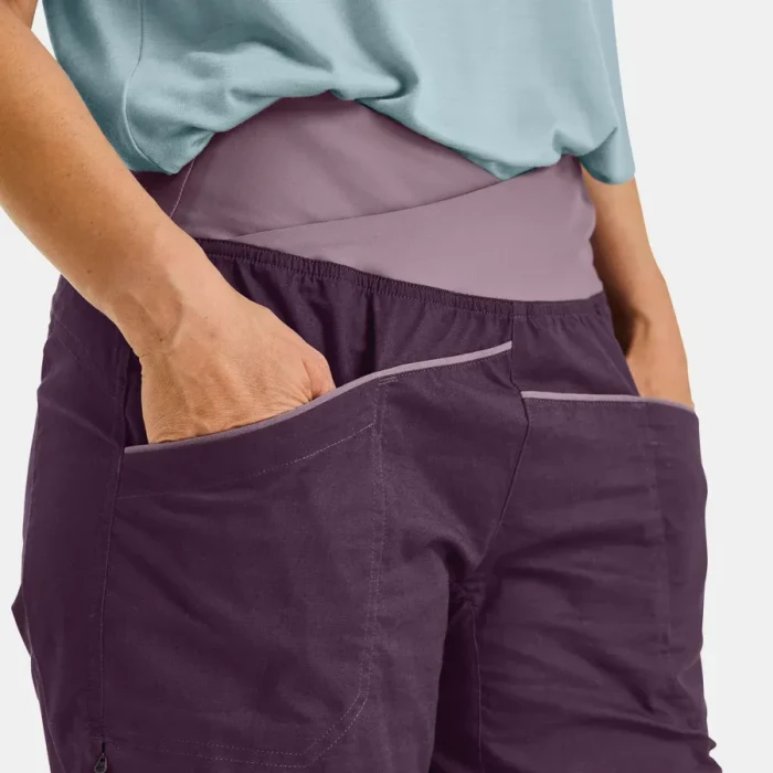 Ortovox Valbon Kletterhose lang dark wild berry (Damen)