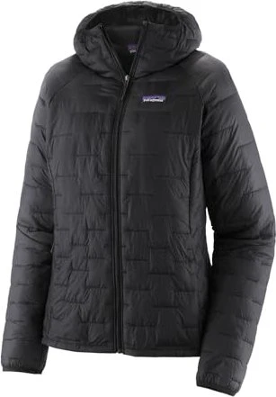 Patagonia Micro Puff Hoody Funktionsjacke schwarz (Damen)