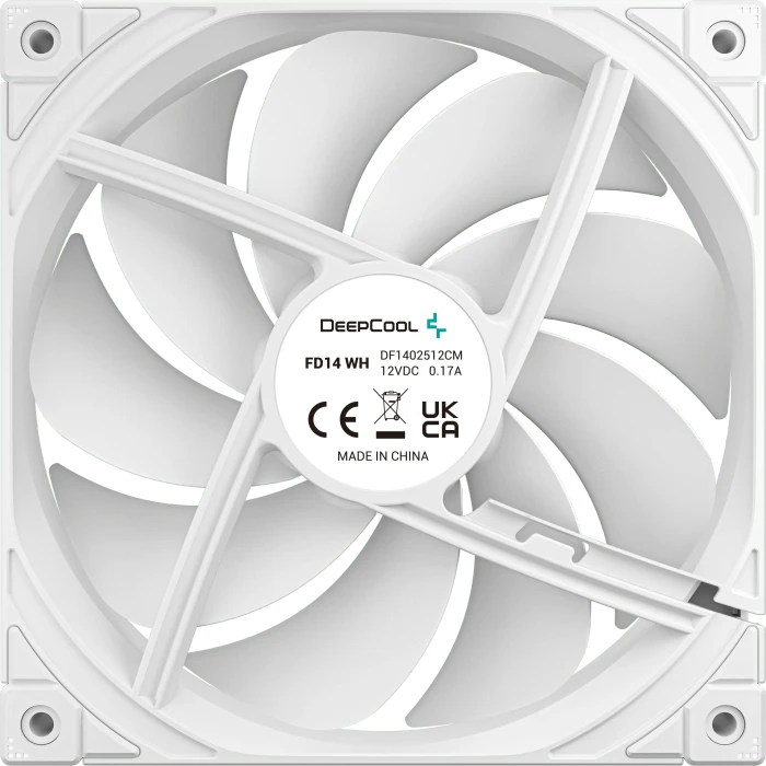 DeepCool FD14 WH, weiß, 140mm, 3er-Pack