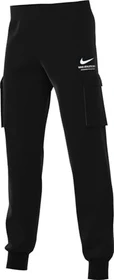 Nike Sportswear Fleece Cargo Trainingshose lang schwarz (Junior)