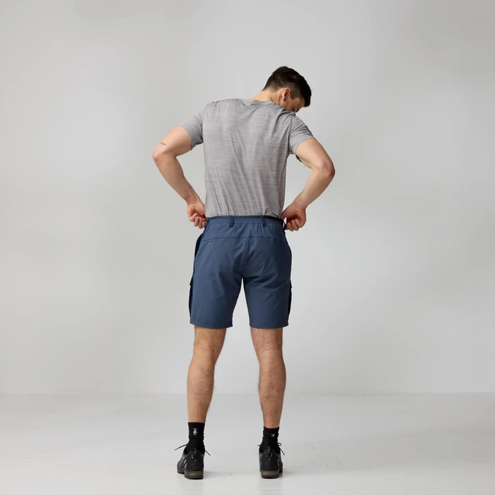 Fjällräven Abisko Hybrid Trail Hose kurz navy (Herren)