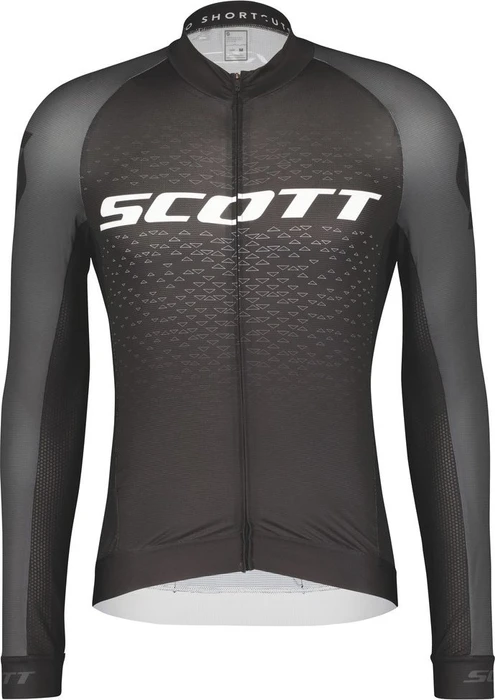 Scott RC Pro Trikot langarm schwarz/weiß (Herren)
