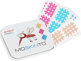 Uebe Moskinto Mückenpflaster Dose,    42 Stück