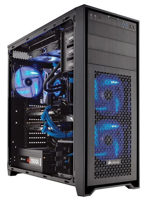 Corsair Obsidian 750D Airflow Edition, Acrylfenster