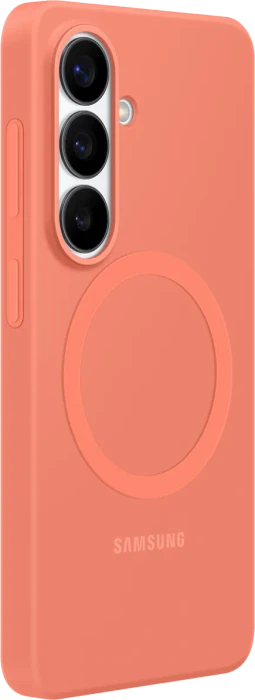 Samsung Silicone Magnet Case für Samsung Galaxy S26 coral red