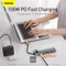 Baseus Metal Gleam 9-in-1 Hub, USB-C 3.0 [Stecker] Vorschaubild