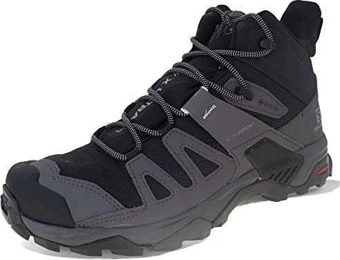 Salomon X Ultra 4 Mid GTX black/magnet/pearl blue (Herren)