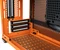 Cooler Master MasterBox NR200P Color Edition Sunset Orange, Glasfenster, Mini-ITX Vorschaubild