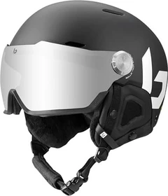 Bollé Might Visor Helm black matte/brown gun