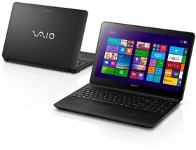 Sony Vaio Fit 15E, schwarz, Core i3-4005U, 8GB RAM, 750GB HDD, GeForce GT 740M, DE