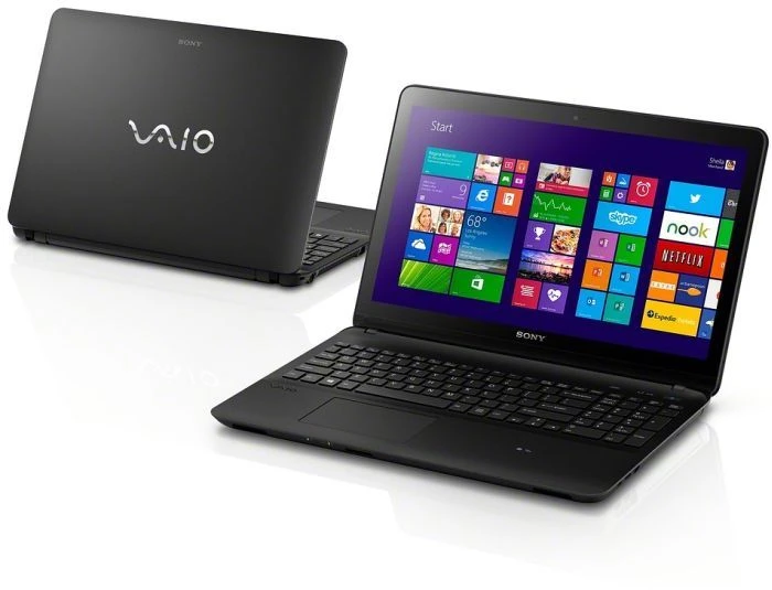 Sony Vaio Fit 15E, schwarz, Core i3-4005U, 8GB RAM, 750GB HDD, GeForce GT 740M, DE