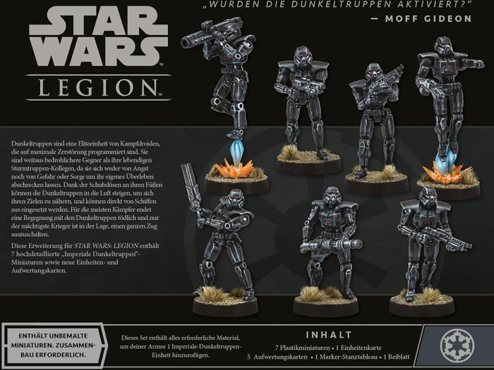 Star Wars Legion - Imperiale Dunkeltruppen