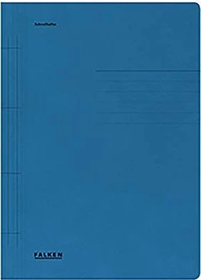 Falken Schnellhefter Karton, A4, blau
