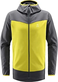 Haglöfs Frost Mid Mid Hood Funktionsjacke magnetite/aurora (Herren)