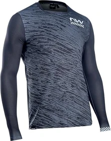 Northwave Bomb Trikot langarm schwarz (Herren)