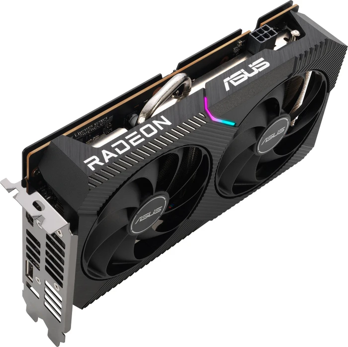 ASUS Radeon RX 6500 XT Dual OC, DUAL-RX6500XT-O4G, 4GB GDDR6, HDMI, DP