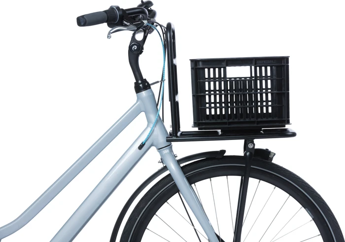 Basil Crate S Fahrradkorb schwarz