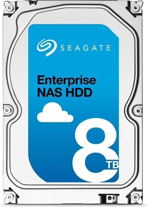Seagate Enterprise NAS HDD 8TB, 24/7, 512e / 3.5" / SATA 6Gb/s